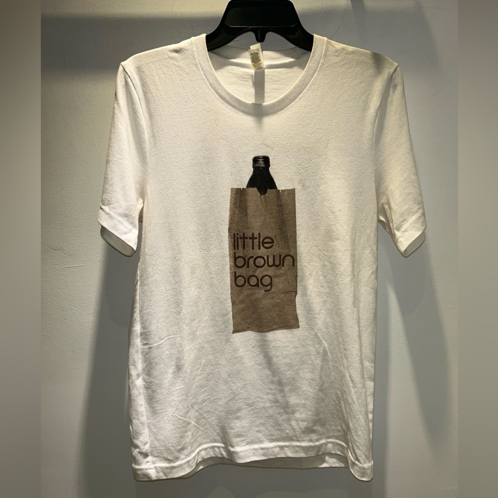 Bloomingdale’s Little Brown Bag 40 Ounce Beer Tee Tshirt S